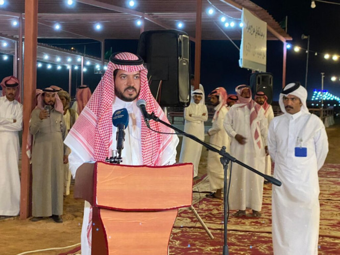 افتتاح مزاد الجنوب للابل في بيشة