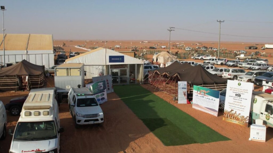 “زراعة حائل” تشارك في مهرجان مزاد الإبل في تربة