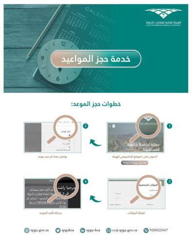 عقارات الدولة تطور خدمة المواعيد إلكترونياً