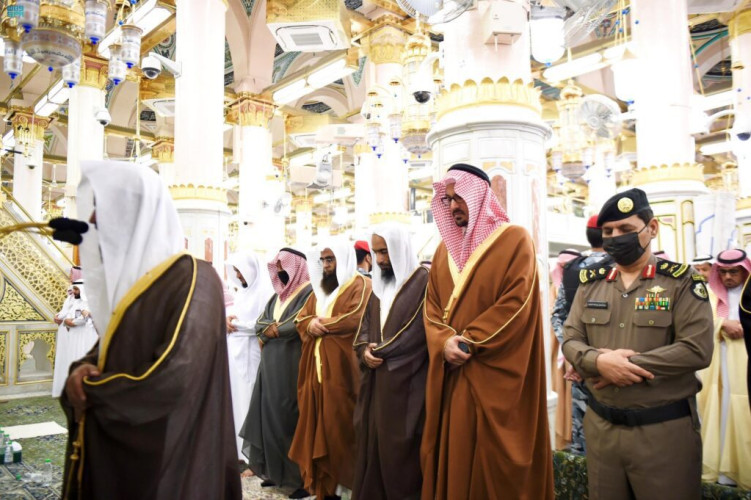 جموع المصلين يؤدون صلاة الاستسقاء في جميع مناطق المملكة⁩