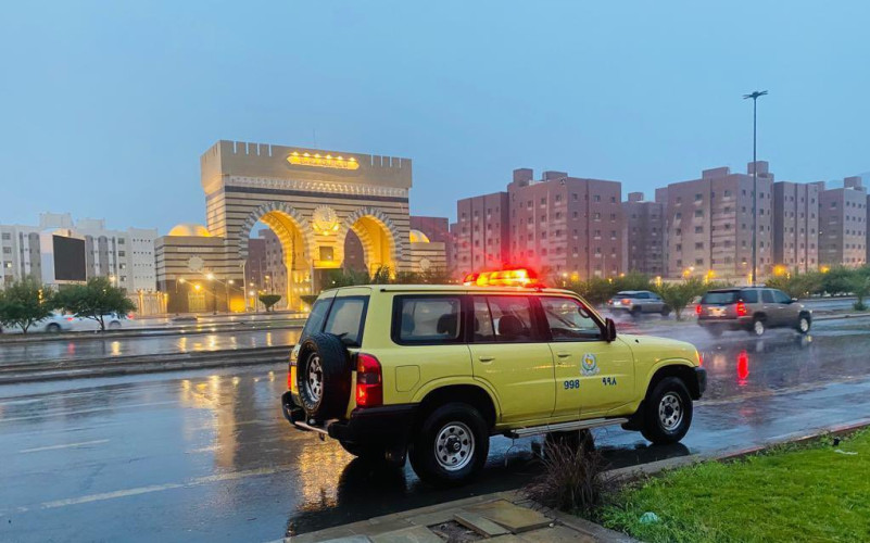 الحالة الممطرة.. “مدني المدينة المنورة”: جاهزون للتعامل مع أي بلاغات