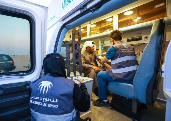 اكثر من 600 مستفيد من مبادرات التطوع الصحي بالنعيرية