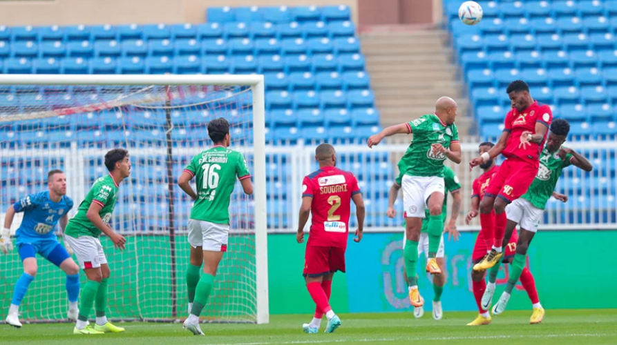 ضمك يتعادل سلبيا مع الاتفاق