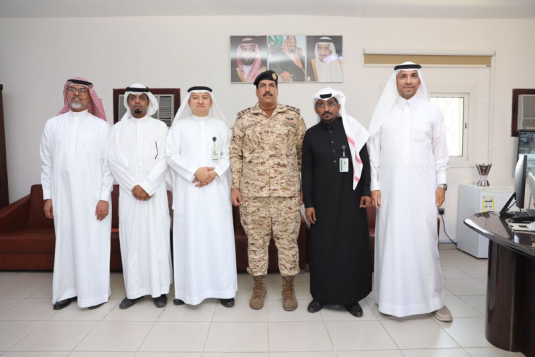 زيارة فرع هيئة الصحفيين السعوديين بالمدينة لشعبة الأمن الوقائي بالحرس الوطني