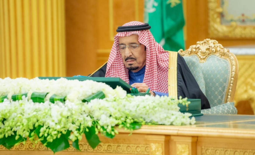 خادم الحرمين الشريفين يرأس جلسة مجلس الوزراء