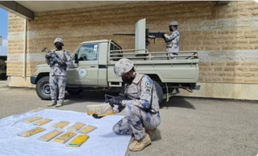 إحباط تهريب 21.3 طن قات وأكثر من طن حشيش و189 مهربًا في قبضة حرس الحدود