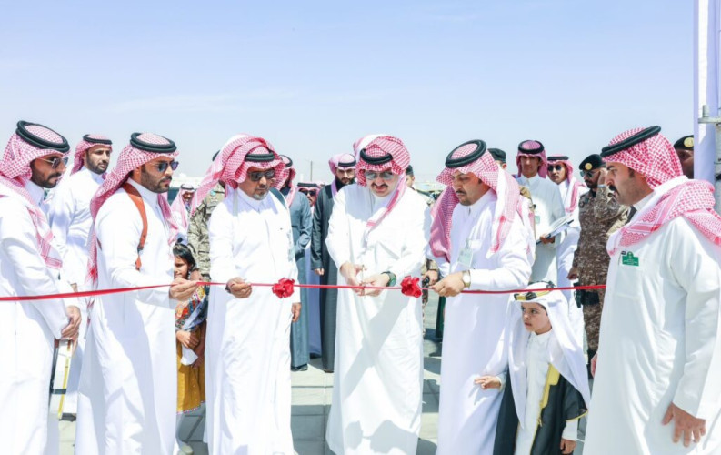 الأمير تركي بن طلال يزور محافظة تثليث