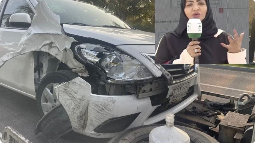 نقل الزميلة فدوى الطيار للمستشفى إثر تعرضها لحادث مروري