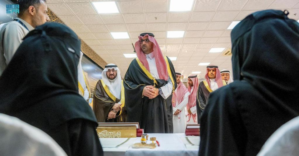 نائب أمير منطقة المدينة المنورة يدشن ملتقى خط الوحيين الشريفين للخطاطين بنسخته الثالثة