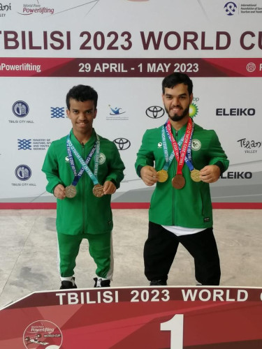 اخضر رفع الأثقال البارالمبي يحقق ذهبيتين و فضيتين و برونزية في افتتاح بطولة كأس العالم