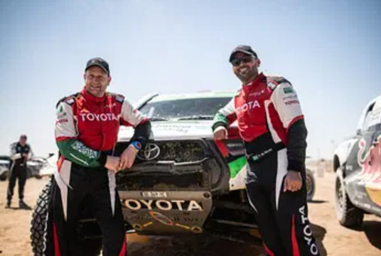 العالمي يزيد الراجحي يتألق على منصة التتويج في رالي سونورا المكسيكي