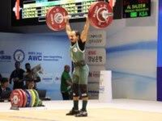 ال سليم يهدي الوطن برونزيتي بطولة اسيا لرفع الاثقال