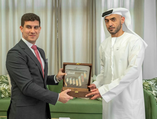 سفير الإمارات لدى الرياض يلتقي بطلبة معهد الأمير سعود الفيصل للدراسات الدبلوماسية