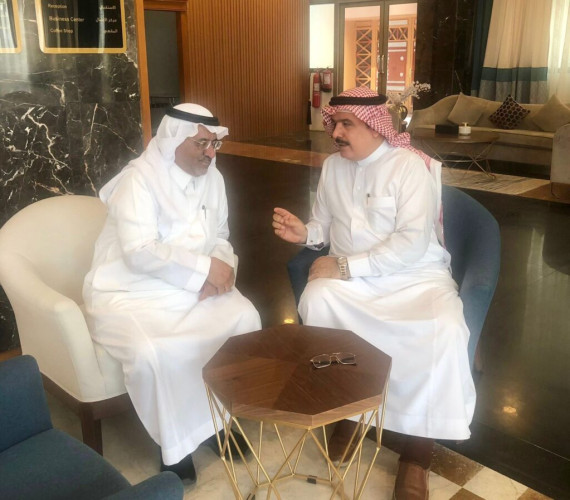 مدير فرع هيئة الصحفيين بالجوف يلتقي المستشار الإعلامي لمعالي الرئيس العام لهيئة الأمر بالمعروف والنهي عن المنكر