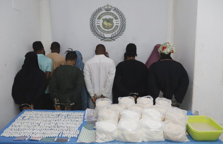 “مكافحة المخدرات” تحبط ترويج أكثر من(55)كيلوجرامًا من مادة الكوكايين المخدر