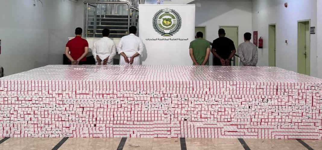 مكافحة المخدرات تحبط محاولة ترويج أكثر من(4)ملايين قرص خاضع لتنظيم التداول الطبي