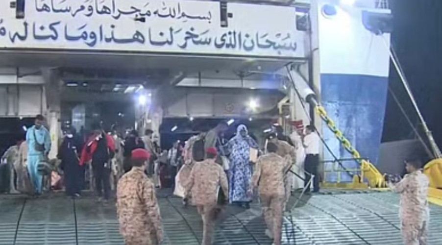 وصول مواطن و1765 شخصاً من رعايا الدول الشقيقة والصديقة من السودان
