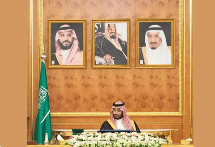 ولي العهد يرأس جلسة مجلس الوزراء
