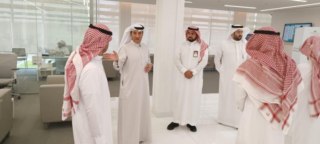 مكتب تحقيق الرؤية بإمارة منطقة الجوف يزور فرع وزارة التجارة بالمنطقة