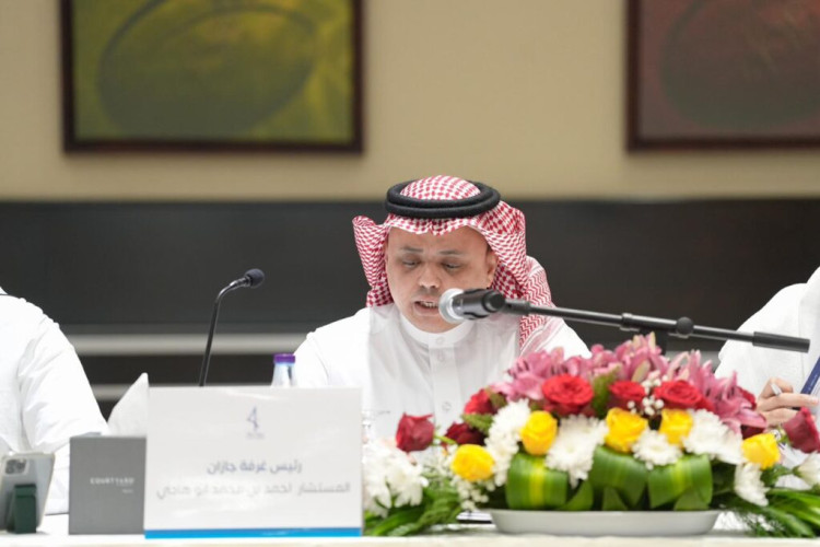 أبو هادي يرأس لقاء رؤساء اللجان القطاعية بغرفة جازان في الدورة العاشرة