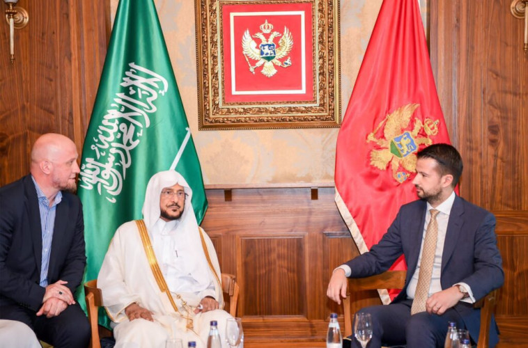 رئيس الجبل الأسود يلتقي وزير الشؤون الإسلامية بالقصر الرئاسي بالعاصمة بودغوريتشا