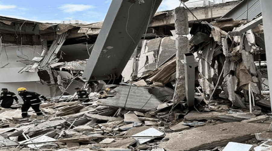 نجران.. انهيار مبنى بالمركز الحضاري في حبونا وأنباء عن حالة وفاة وإصابات