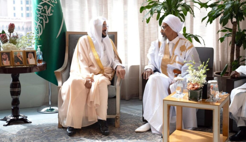 وزير “الشؤون الإسلامية” يلتقي مفتي موريتانيا