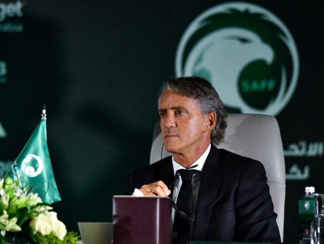 روبرتو مانشيني: فخور بتولي تدريب المنتخب السعودي.. وهدفي الأساسي تحقيق كأس آسيا