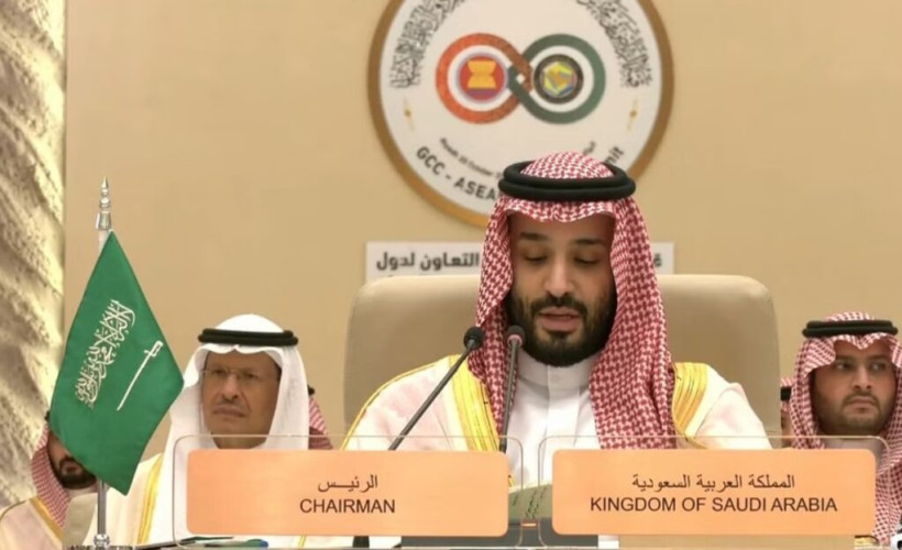 ولي العهد : نتطلع لتعزيز العلاقات مع دول آسيان بجميع المجالات