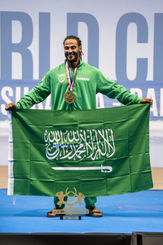 حمدان الغامدي يحقق ذهبية بطولة العالم لكمال الأجسام