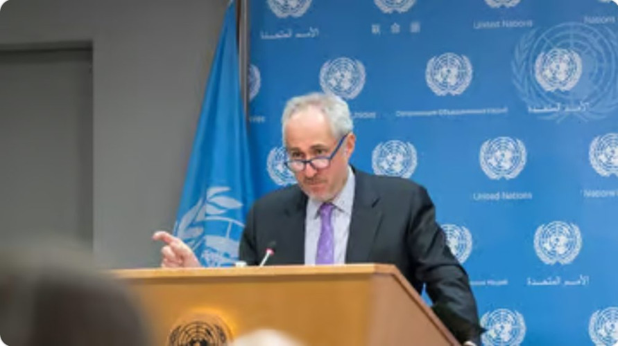 متحدث الأمم المتحدة: السعودية دفعت بثقلها الدبلوماسي لإيجاد حل سياسي دائم للقضية الفلسطينية
