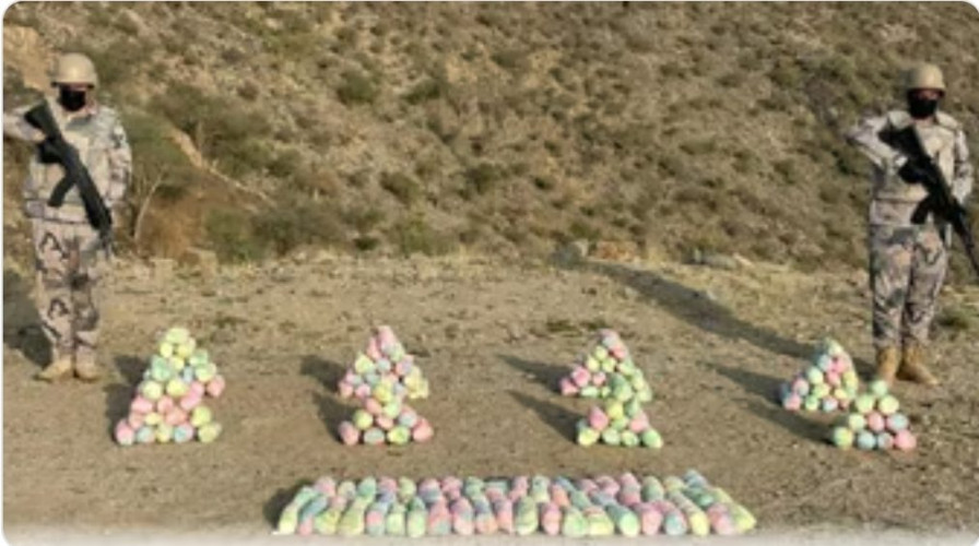 حرس الحدود بعسير يحبط تهريب 67 كجم قات في الربوعة