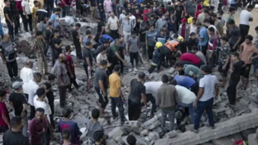 استشهاد 14200 طفل وامرأة منذ بدء العدوان الإسرائيلي على قطاع غزة