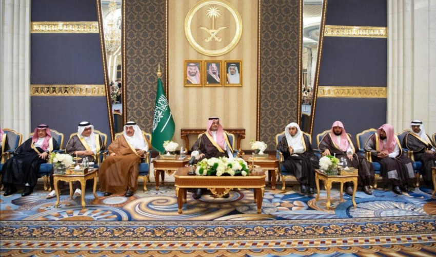 الأمير سعود بن مشعل يستقبل المهنئين بمناسبة تعيينه نائبًا لأمير منطقة مكة المكرمة
