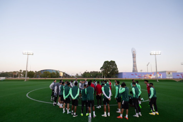 “الأخضر” يواصل استعداده للقاء قيرغيزستان.. ومانشيني يتحدث للإعلام غدا
