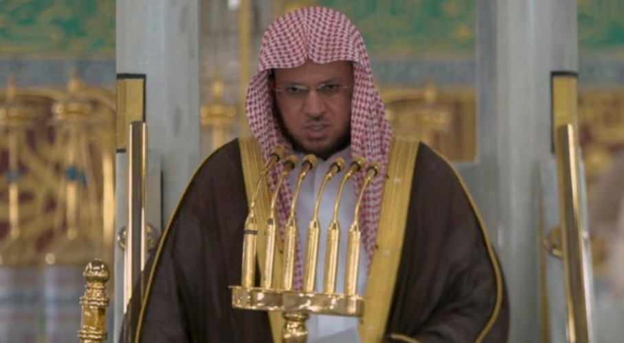إمام المسجد النبوي: من فوائد “حادثة الإفك” تشريع حد القذف للمحافظة على أعراض المسلمين