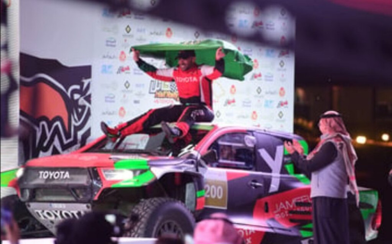 العالمي يزيد الراجحي يحقق اللقب السابع في رالي حائل ويتصدر قائمة كأس العالم للراليات الباها 2024