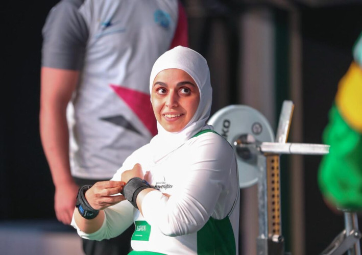 في مؤشر قوي لرفع الاثقال البارالمبي للسيدات.. شريفة تخطف المركز الخامس في كأس العالم بدبي في مشاركتها الأولى خارجياً