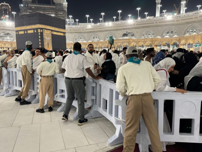 كشافة وزارة التعليم تحقق 44770 ساعة تطوعية في خدمة ضيوف بيت الله الحرام