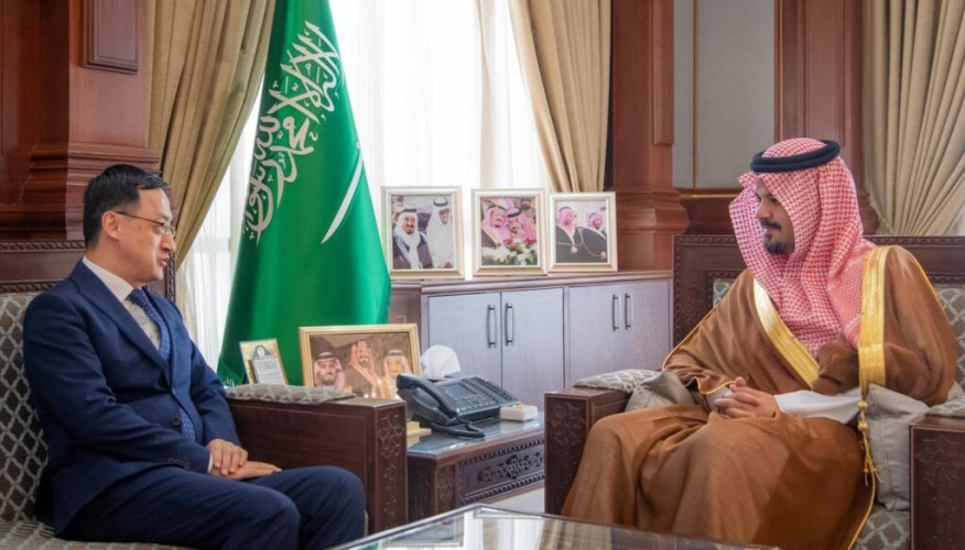 أمير منطقة المدينة المنورة يستقبل القنصل العام لجمهورية الصين الشعبية بجدة