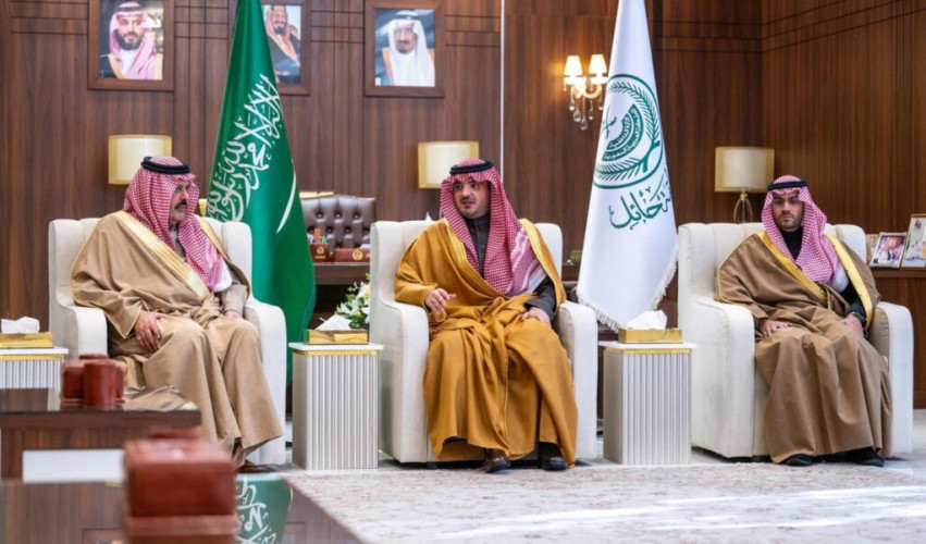 الأمير عبدالعزيز بن سعود يصل حائل ويطلع على عدد من المشروعات التنموية في المنطقة