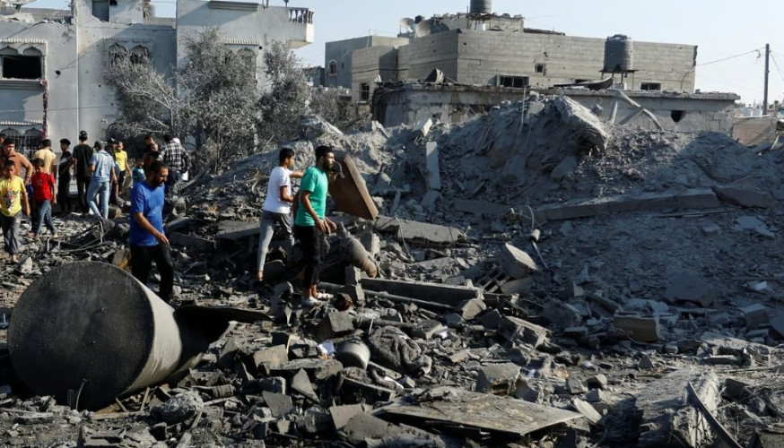 استشهاد سبعة فلسطينيين في قصف إسرائيلي استهدف مدينة رفح