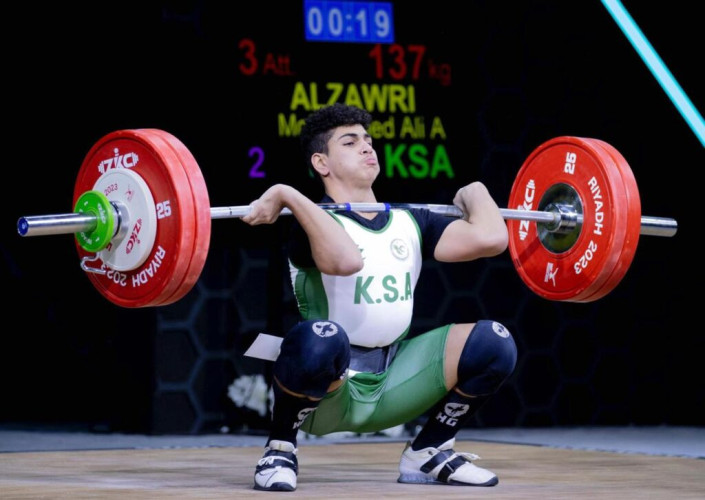 اخضر رفع الأثقال يشارك في بطولة العالم تحت 17 عام بالبيرو
