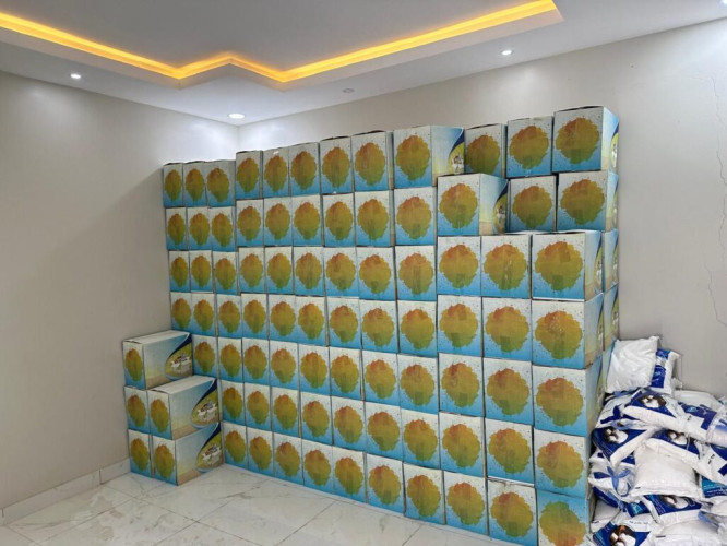 بدعم سخي من جمعية البر الخيرية بجازان تتلقى تراحم جازان سلال غذائية