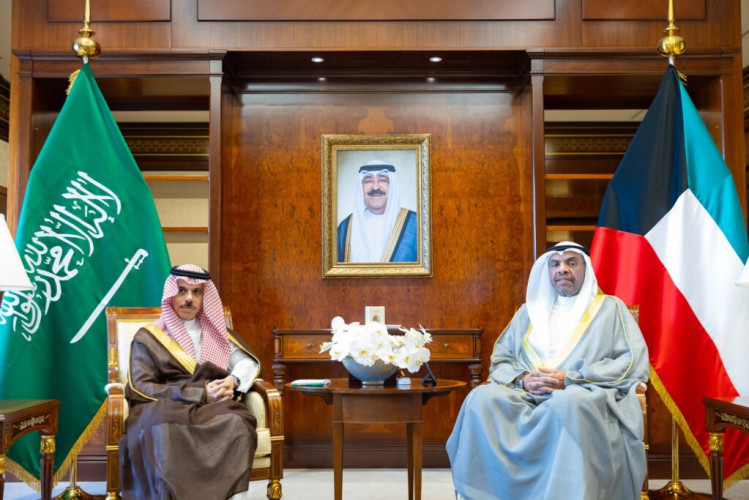 وزير الخارجية يلتقي وزير خارجية دولة الكويت