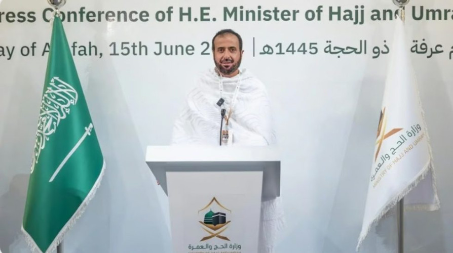 وزير الحج يعلن نجاح خطة تصعيد الحجاج إلى مشعر عرفات في وقت قياسي