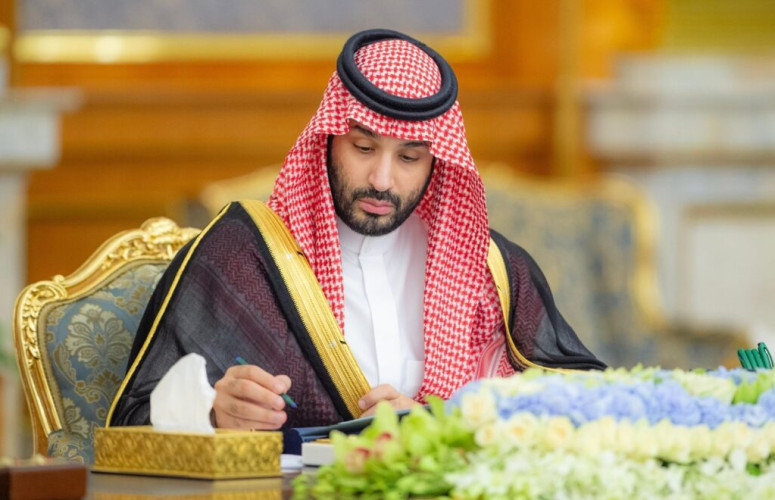ولي العهد يرأس جلسة مجلس الوزراء