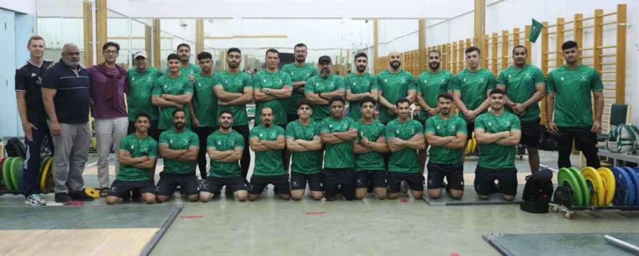 اخضر رفع الاثقال يواصل استعداداته في الدمام