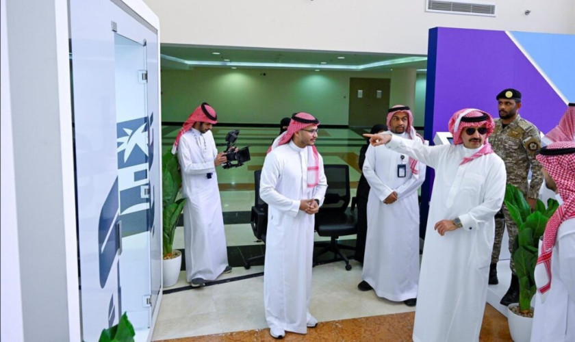 أمير عسير يرعى انطلاق فعاليات يوم السعودية الرقمية بالمدينة الجامعية في الفرعاء