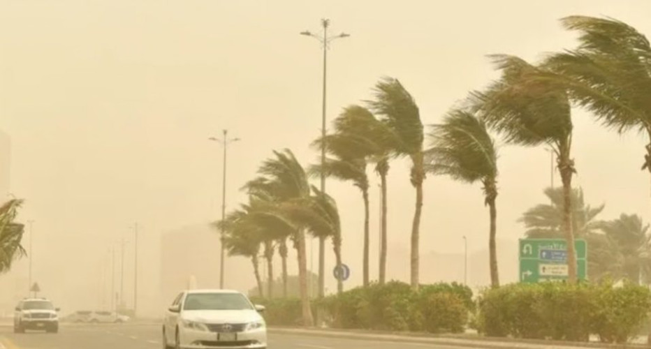 الأرصاد: رياح شديدة على منطقة المدينة المنورة